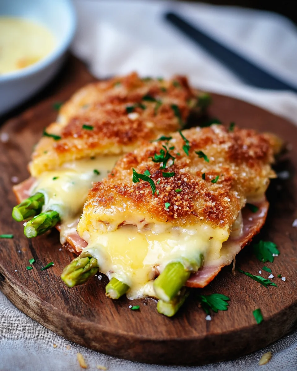 Spargel Cordon Bleu 20 Spargel