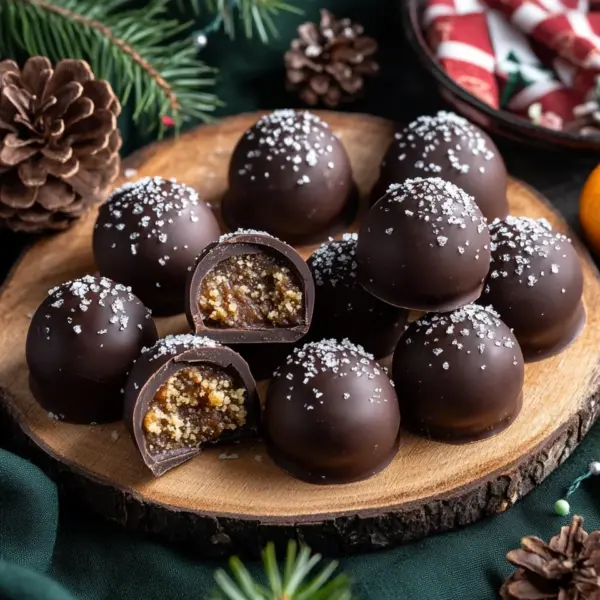 Spekulatius Kugeln - Pralinen für Weihnachten