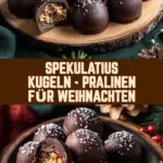 Spekulatius Kugeln - Pralinen für Weihnachten 16 Pinterest Hidden Image