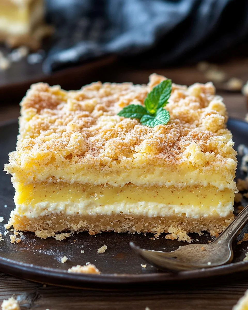 Streuselkuchen mit Pudding vom Blech 20 Streuselkuchen