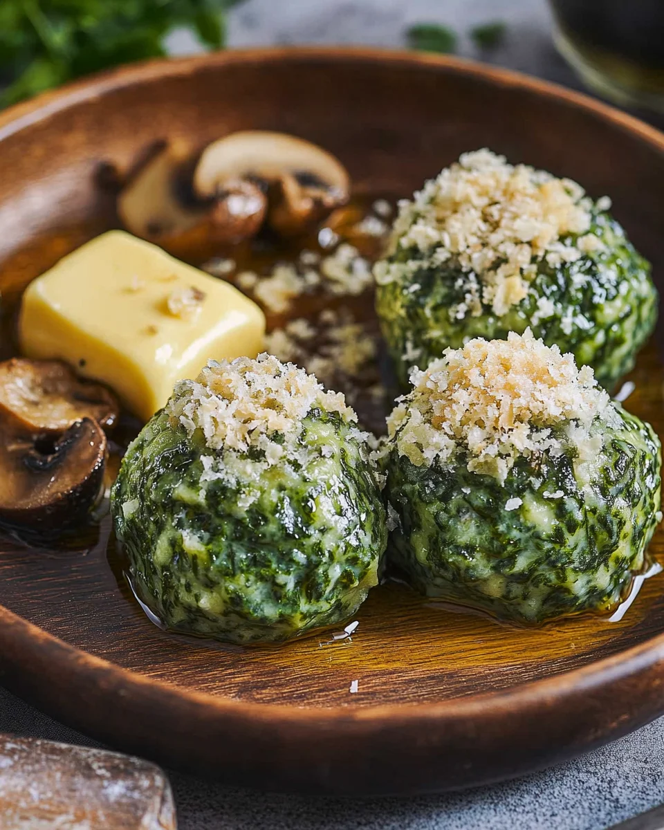 Südtiroler Spinatknödel 20 Südtiroler