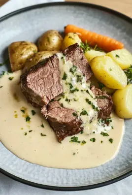 Tafelspitz mit Meerrettichsoße 27 Tafelspitz mit Meerrettichsoße