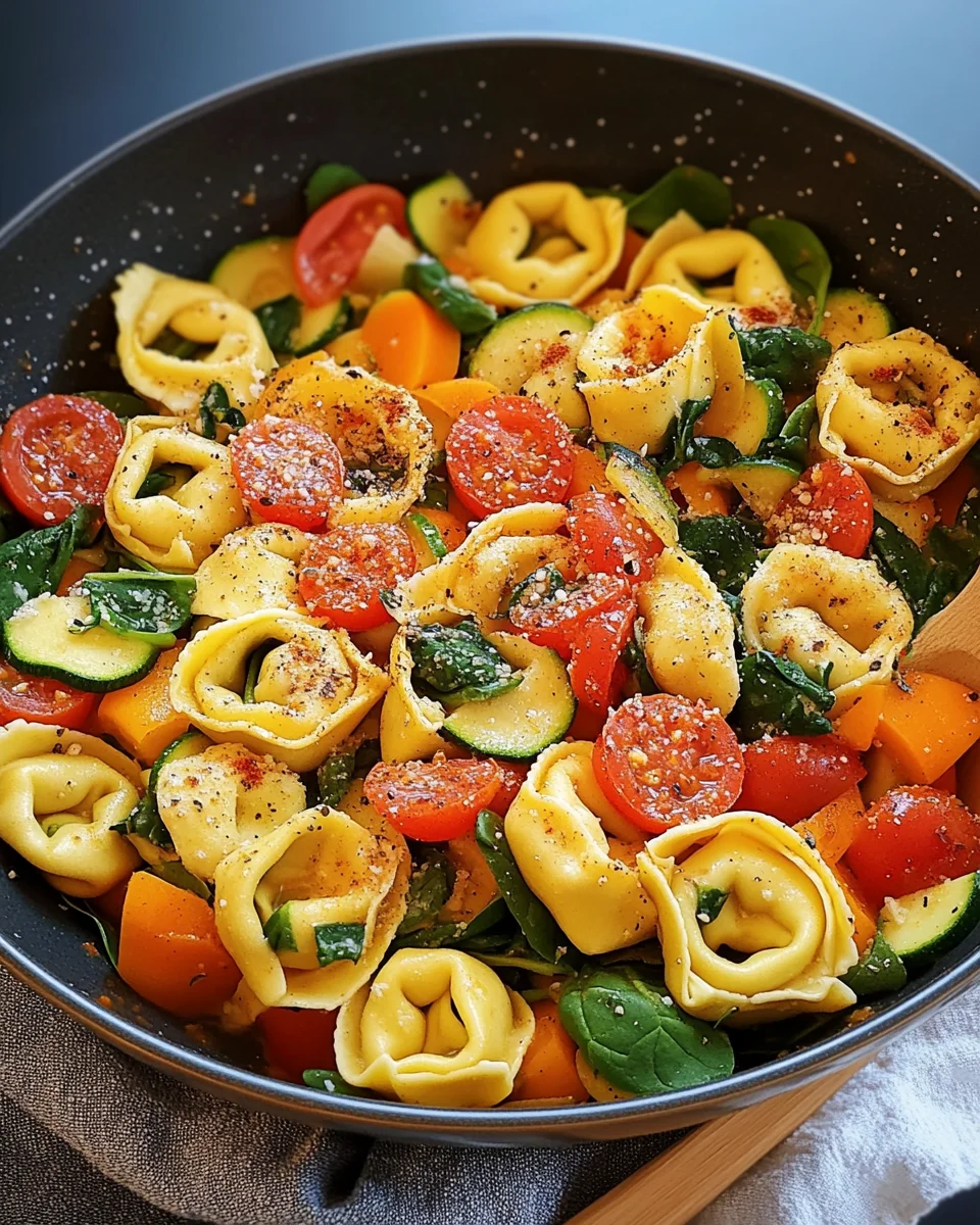 Tortellini-Gemüsepfanne 27 Tortellini-Gemüsepfanne