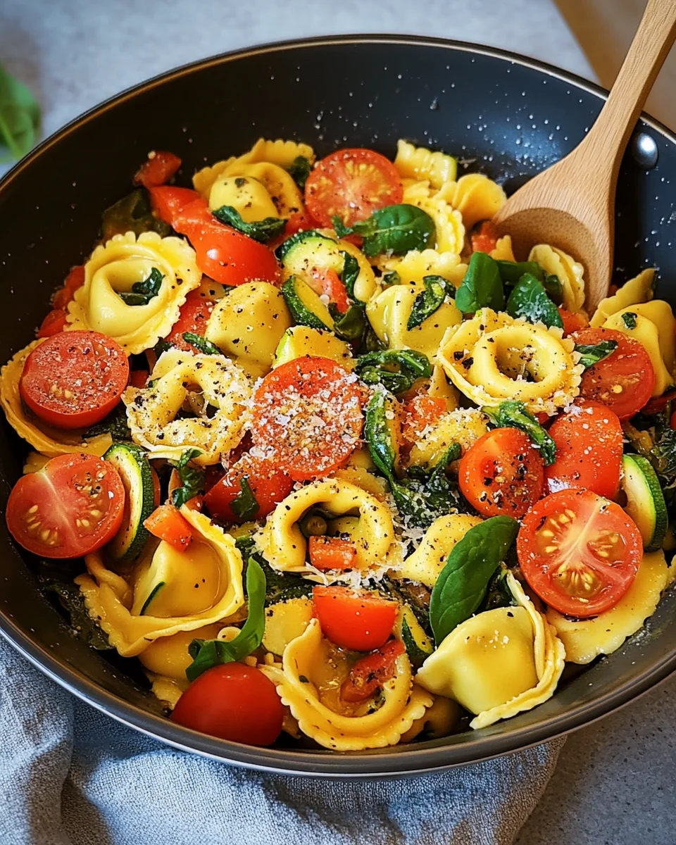 Tortellini-Gemüsepfanne 29 Tortellini-Gemüsepfanne