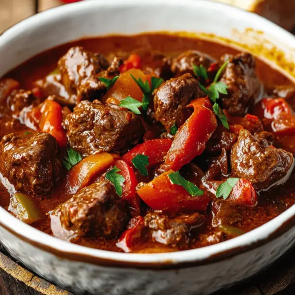 Ungarisches Paprika-Gulasch Rezept