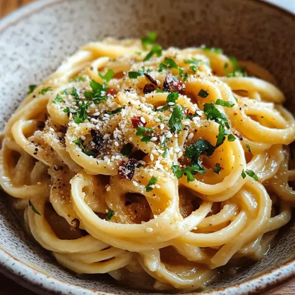 Würzige Miso Pasta