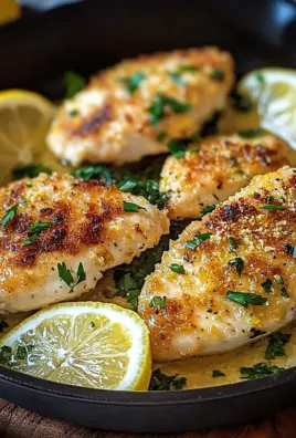 Zitronen Parmesan Pfannenhähnchen 23 Zitronen Parmesan Pfannenhähnchen