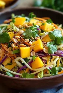 Asiatischer Spitzkohl-Mango-Salat 23 Asiatischer Spitzkohl-Mango-Salat
