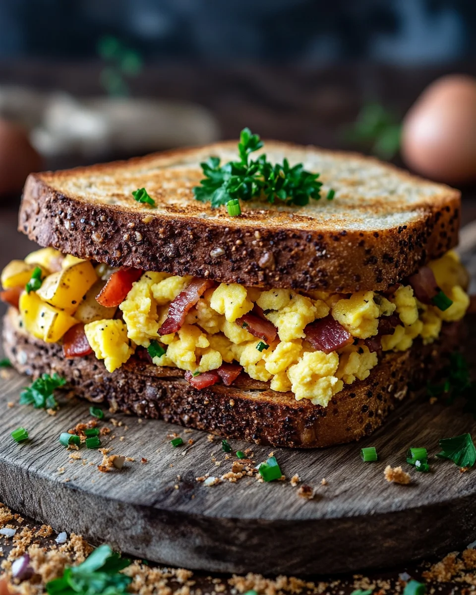 Bauernfr&uuml;hst&uuml;cks-Sandwich