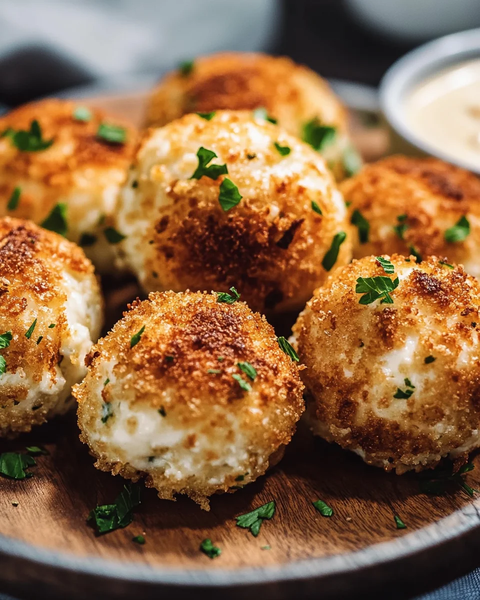 Blumenkohl-Mozzarella-Bällchen