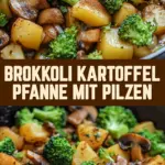 Brokkoli Kartoffel Pfanne mit Pilzen 19 Pinterest Hidden Image