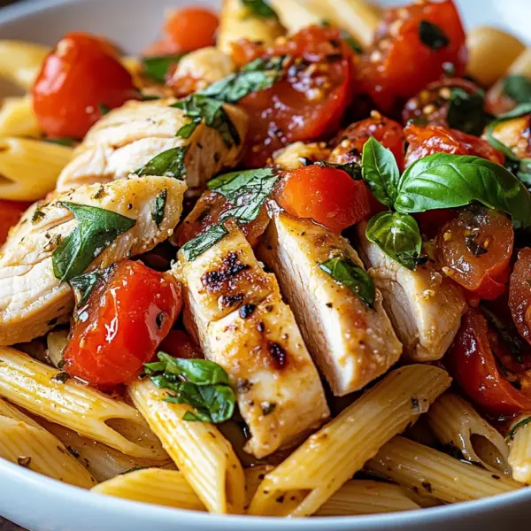 Bruschetta Chicken Pasta