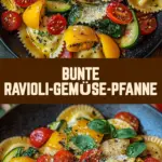 Bunte Ravioli-Gemüse-Pfanne 19 Pinterest Hidden Image