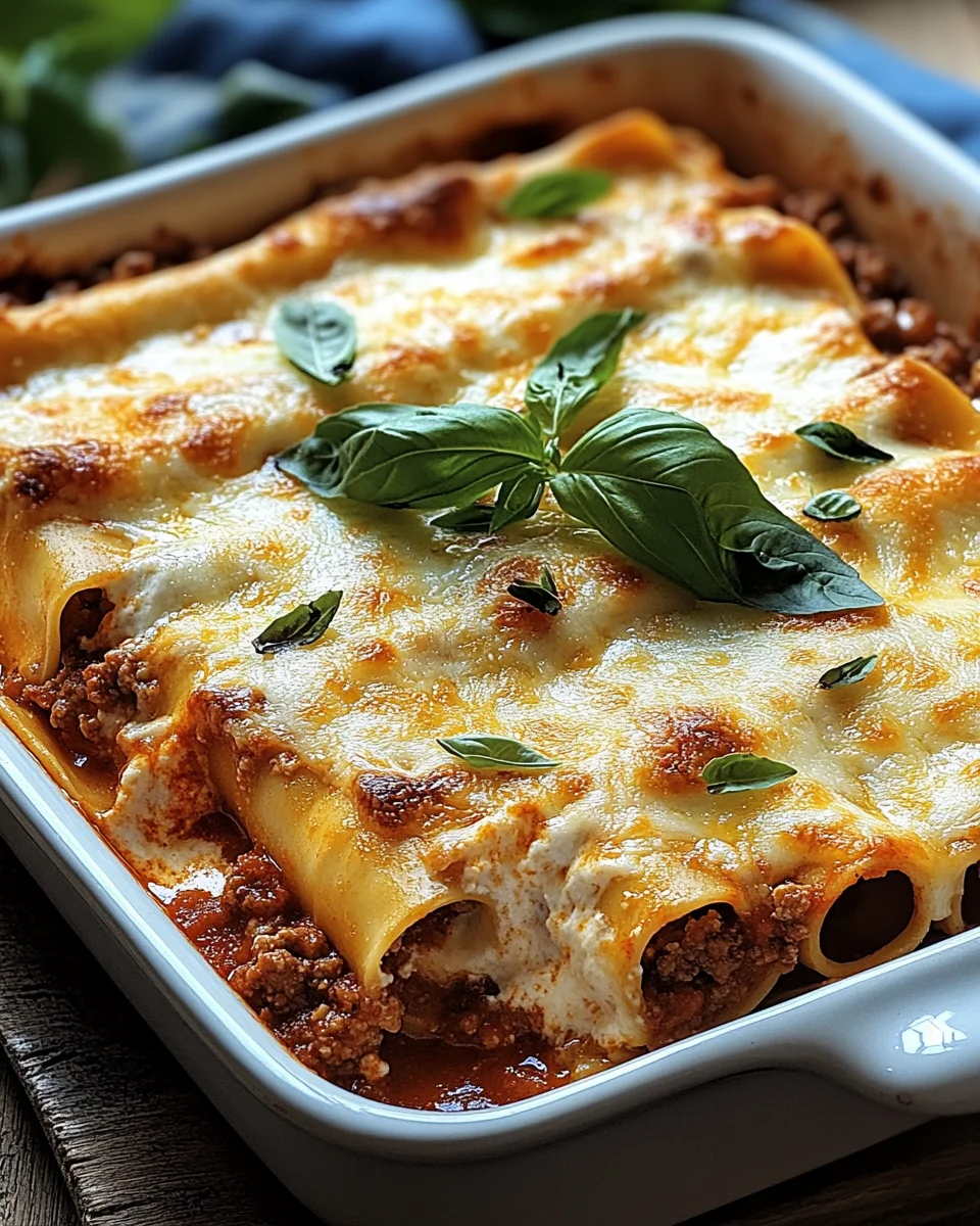 Cannelloni mit Hackfleisch 26 Cannelloni