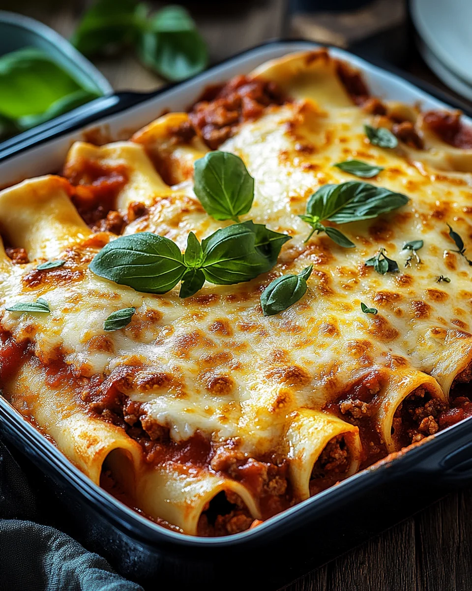 Cannelloni mit Hackfleisch 28 Cannelloni mit Hackfleisch