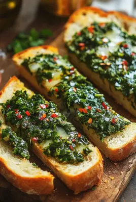 Chimichurri Knoblauchbrot