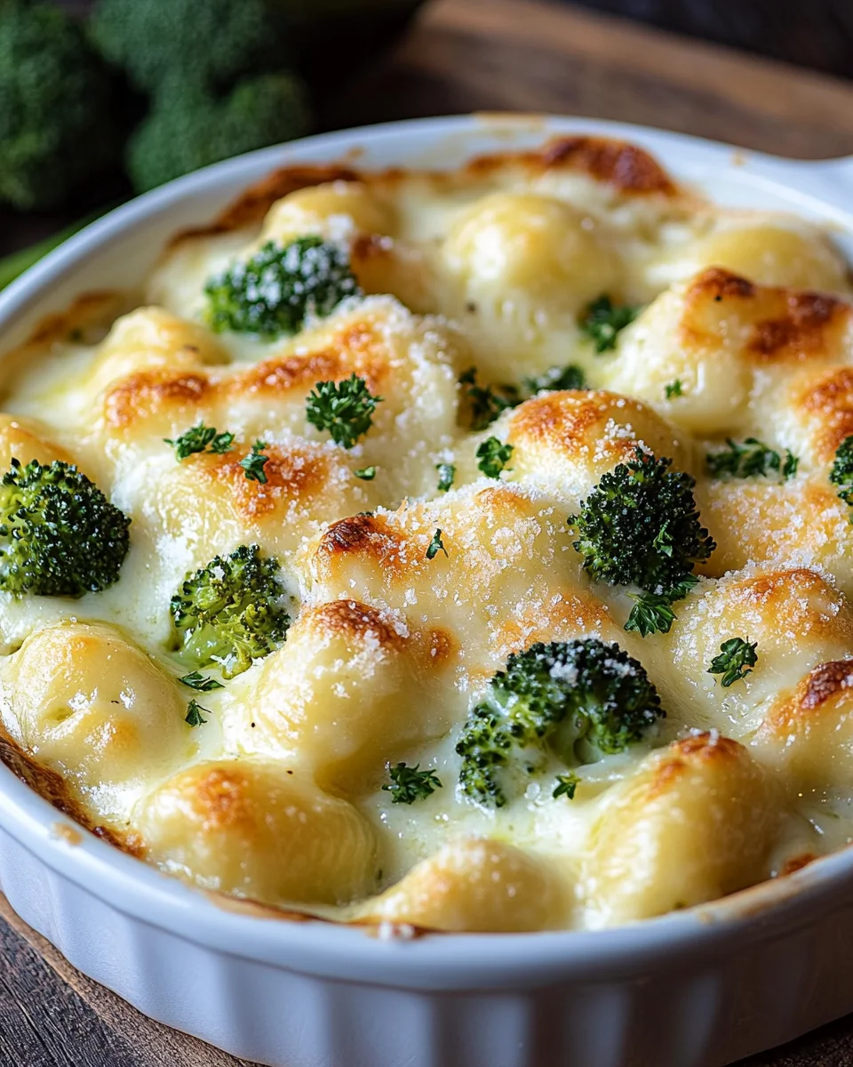 Cremiger Gnocchi Brokkoli-Auflauf 21 Cremiger