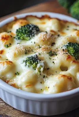 Cremiger Gnocchi Brokkoli-Auflauf
