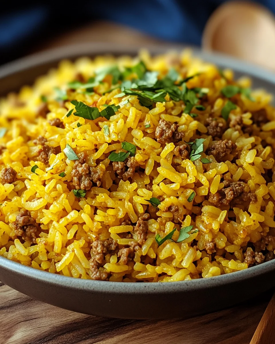 Curryreis mit Hackfleisch 27 Curryreis