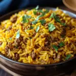 Curryreis mit Hackfleisch