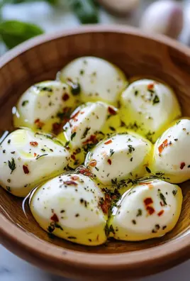 Eingelegter Mozzarella 21 Eingelegter Mozzarella