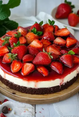 Erdbeerkuchen mit Mascarpone