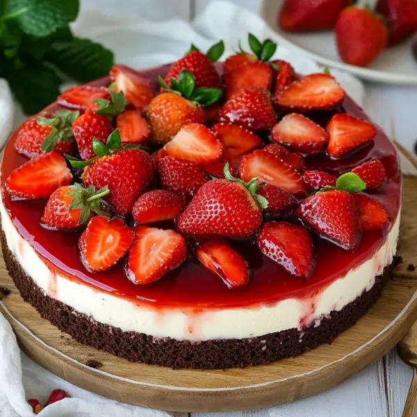 Erdbeerkuchen mit Mascarpone