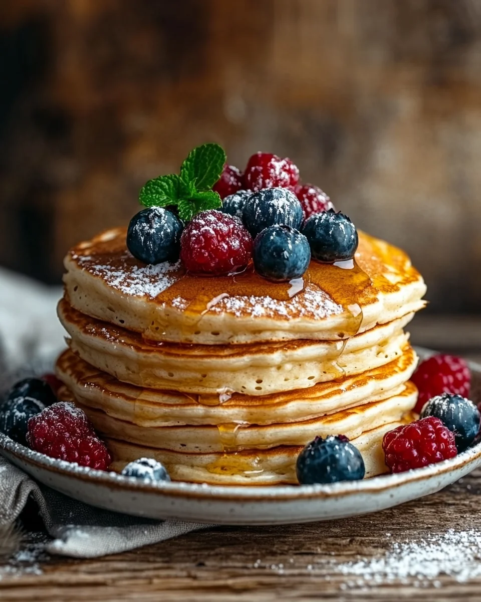 Fluffige Quark-Pfannkuchen ohne Mehl 16 Fluffige