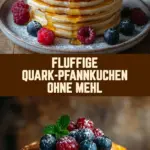 Fluffige Quark-Pfannkuchen ohne Mehl 15 Pinterest Hidden Image