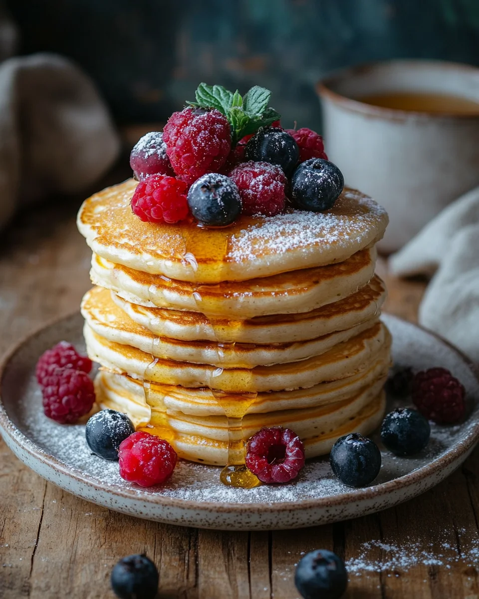 Fluffige Quark-Pfannkuchen ohne Mehl