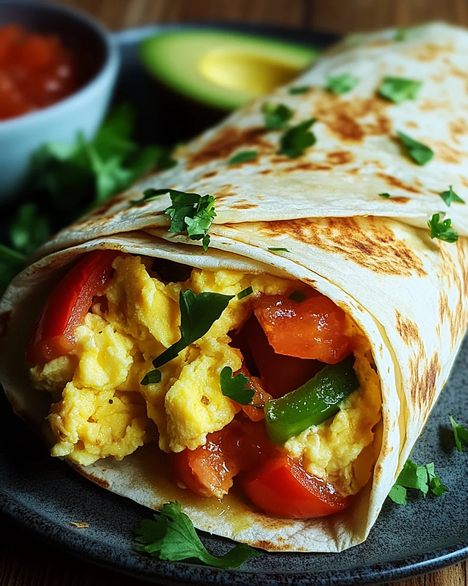 Frühstückswrap mit Ei 21 Frühstückswrap