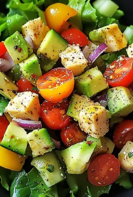 Gesunder Avocado Hähnchen Salat 24 Gesunder Avocado Hähnchen Salat
