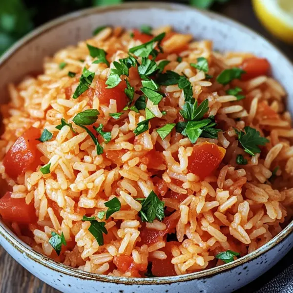 Griechischer Tomatenreis