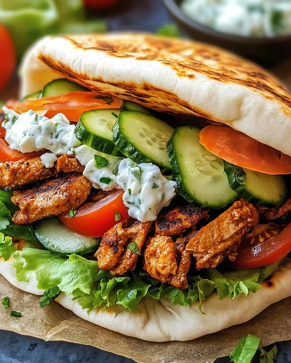 Gyros Pita einfach 17 Gyros