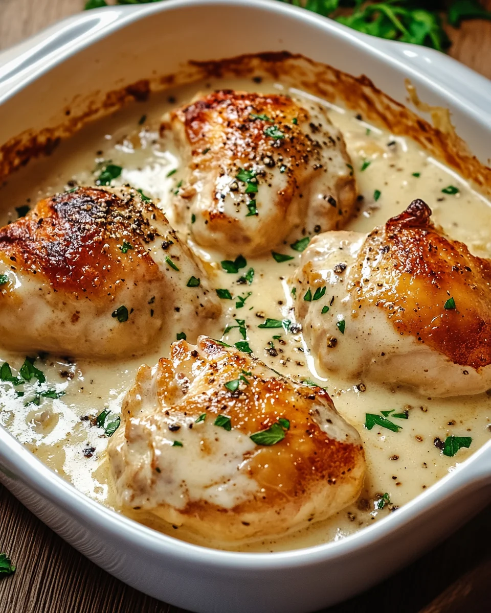 Hähnchen in Frischkäsesauce 24 Hähnchen