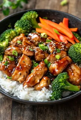Hähnchen-Teriyaki mit Brokkoli und Reis 26 Hähnchen-Teriyaki mit Brokkoli und Reis