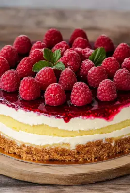 Himbeertorte mit Paradiescreme