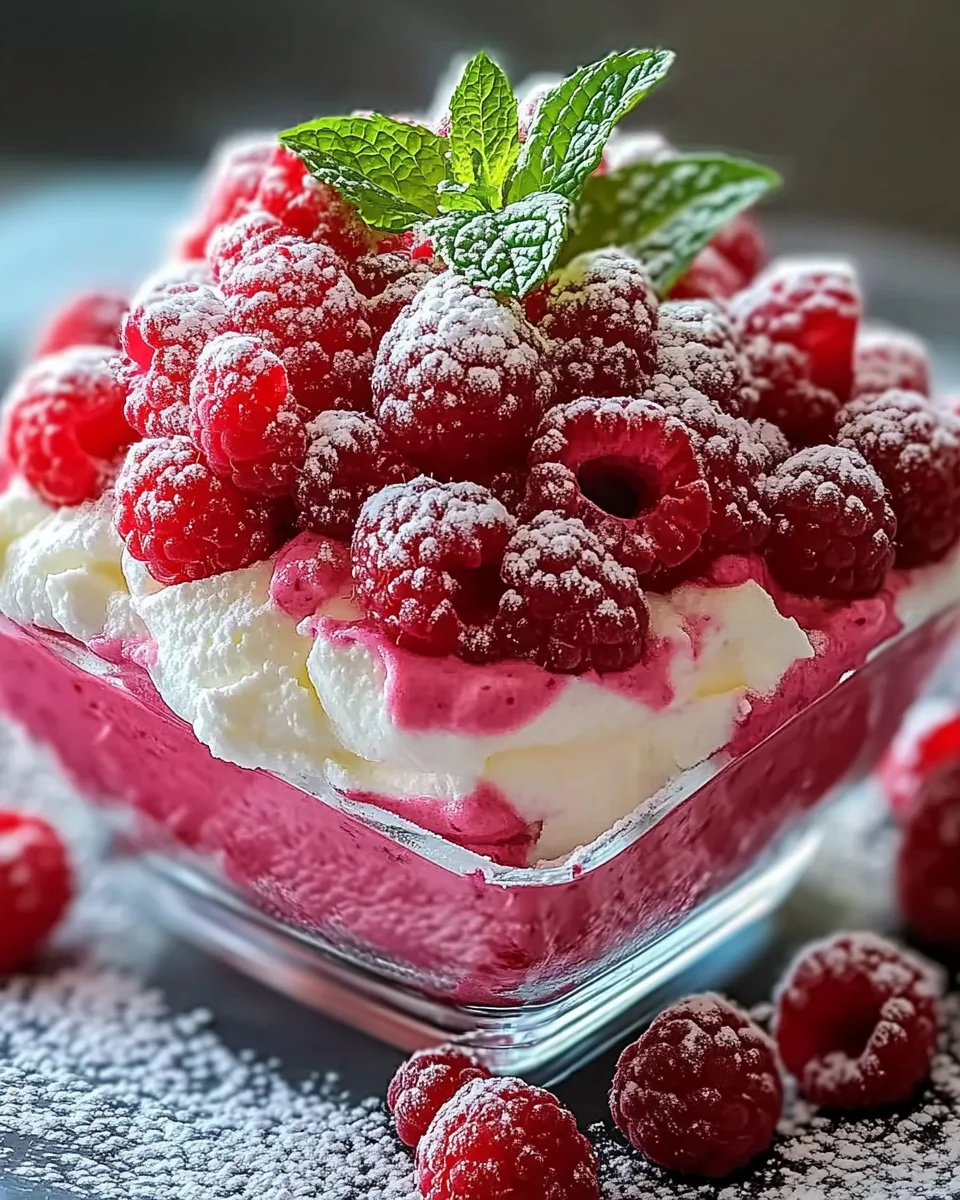 Himbeerwolke mit Mascarponecreme 18 Himbeerwolke