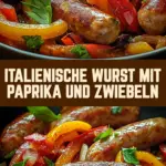Italienische Wurst mit Paprika und Zwiebeln 23 Pinterest Hidden Image