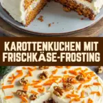 Karottenkuchen mit Frischkäse-Frosting 29 Pinterest Hidden Image