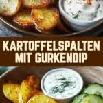 Kartoffelspalten mit Gurkendip 17 Pinterest Hidden Image
