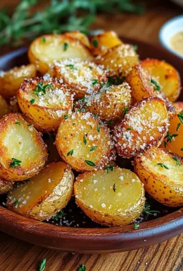 Knusprige Parmesan Röstkartoffeln