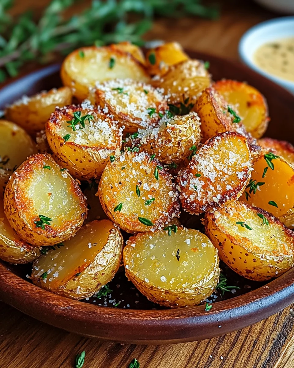 Knusprige Parmesan Röstkartoffeln