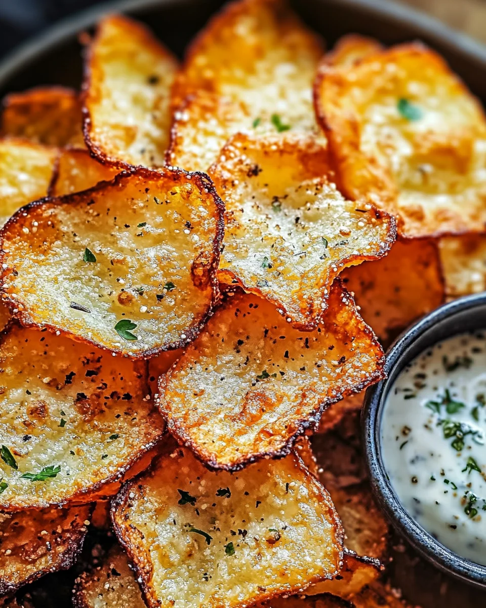 Knusprige Quark-Chips 12 Knusprige