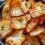 Knusprige Quark-Chips