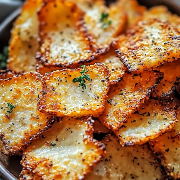Knusprige Quark-Chips