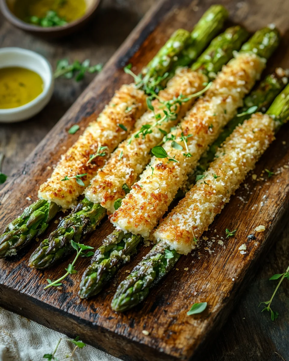 Knuspriger Parmesan Spargel aus dem Ofen 17 Knuspriger