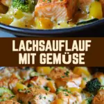 Lachsauflauf mit Gemüse 19 Pinterest Hidden Image
