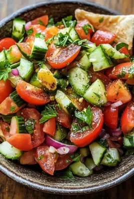 Libanesischer Tomaten Pita Salat 25 Libanesischer Tomaten Pita Salat