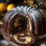 Marmor-Lebkuchen-Gugelhupf